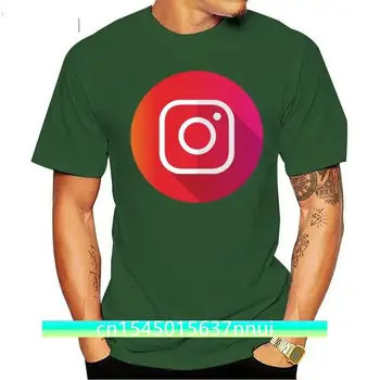Vlastné Instagram Tričko Pre Mužov Klasických Listov Komické pánske Tričká Biele Základné Pevné Camisetas Hiphop Topy  2