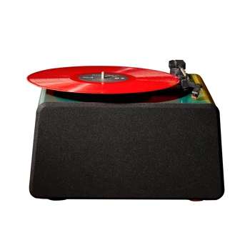 Záznam Prehrávač Gramofón Bezdrôtový Prenosný LP Phonograph S vstavaným Stereo Reproduktory, 3-Rýchlosť Pásu-Drive Gramofónu Vinyl Prehrávač  5