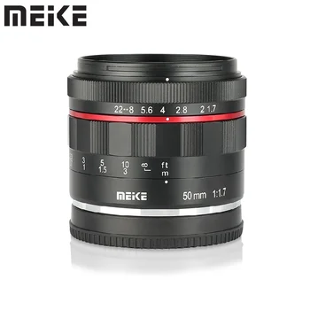Meike 50mm f1.7 Manuálny Objektív s Full Frame pre Fujifilm X Mount X-T4 X-T3 X-T2 X-T30 X-T20 X-X T10-PRO2 X-H1 (X-5 X-T1 X-PRO1  3