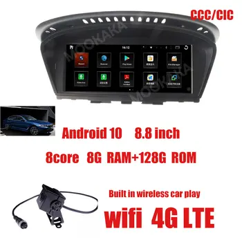 8+128GB Android10.0 Pre BMW Série 5 E60 E61 E63 E64 E90 Ccc/Cic Systém Auta GPS Navigácie Auto Rádio Stereo Video Multimédiá  4